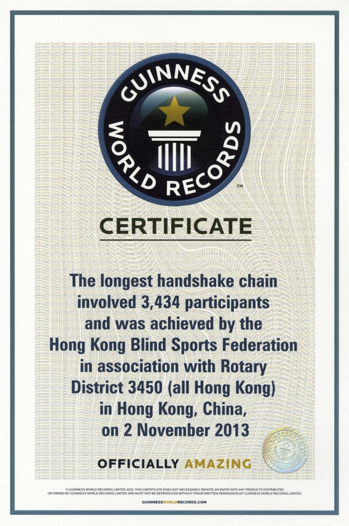4 Sports Day For All Rotary created a new Guinness World Record
